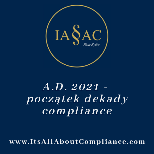 A.D. 2021 - początek dekady compliance