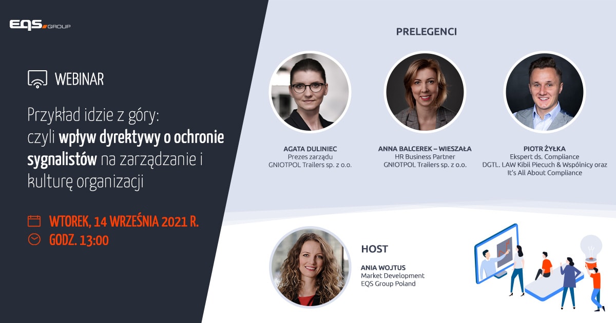 Wpływ dyrektywy o ochronie sygnalistów na zarządzanie i kulturę organizacji