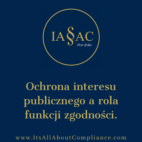 Ochrona interesu publicznego a rola funkcji zgodności