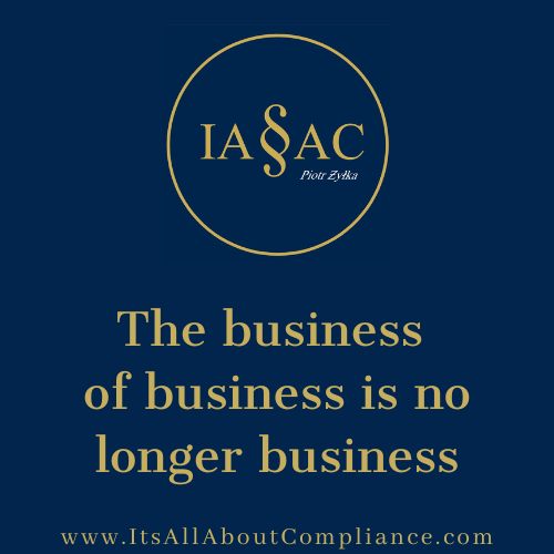 The business of business is no longer business