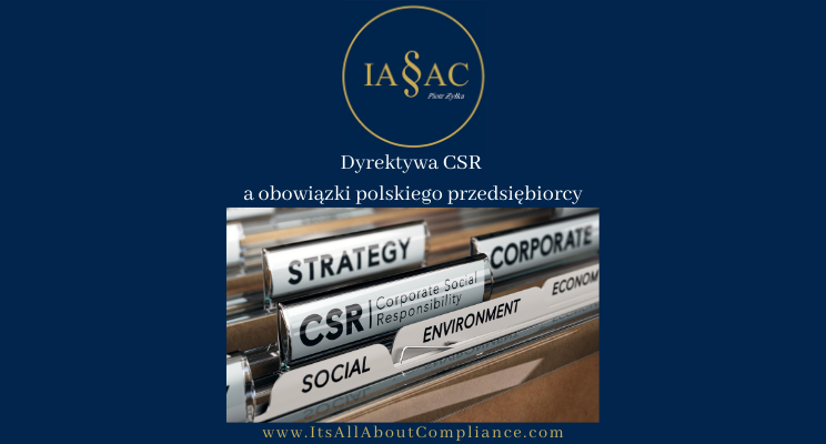Dyrektywa CSR a obowiązki polskiego przedsiębiorcy