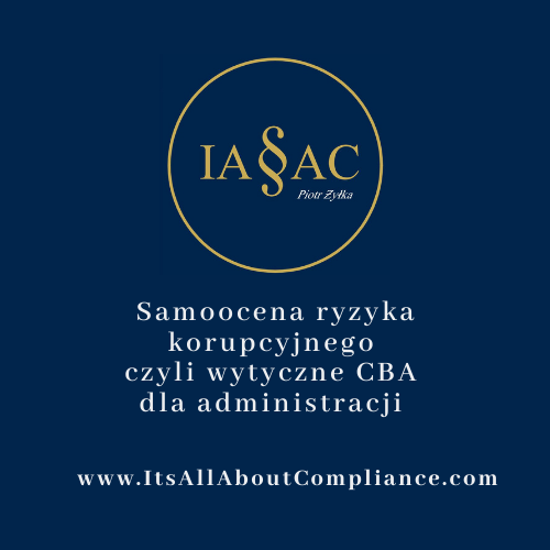 Samoocena ryzyka korupcyjnego czyli Wytyczne CBA dla administracji