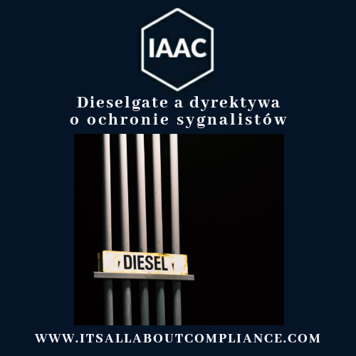 Dieselgate a dyrektywa o ochronie sygnalistów