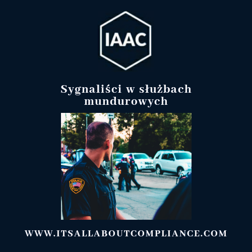 Sygnaliści w służbach mundurowych