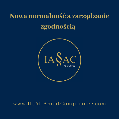 Nowa normalność a zarządzanie zgodnością