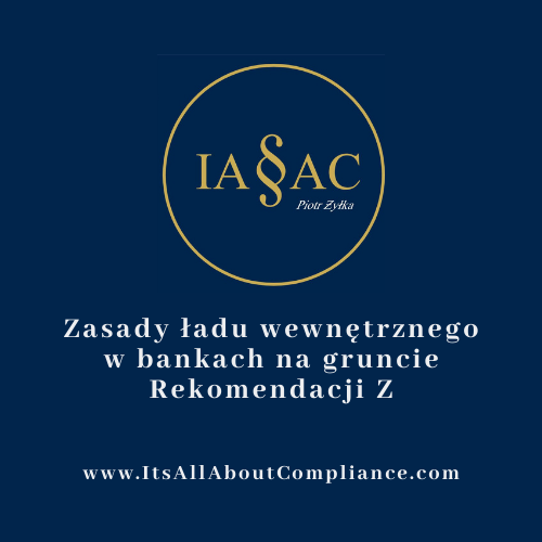 Zasady ładu wewnętrznego w bankach na gruncie Rekomendacji Z